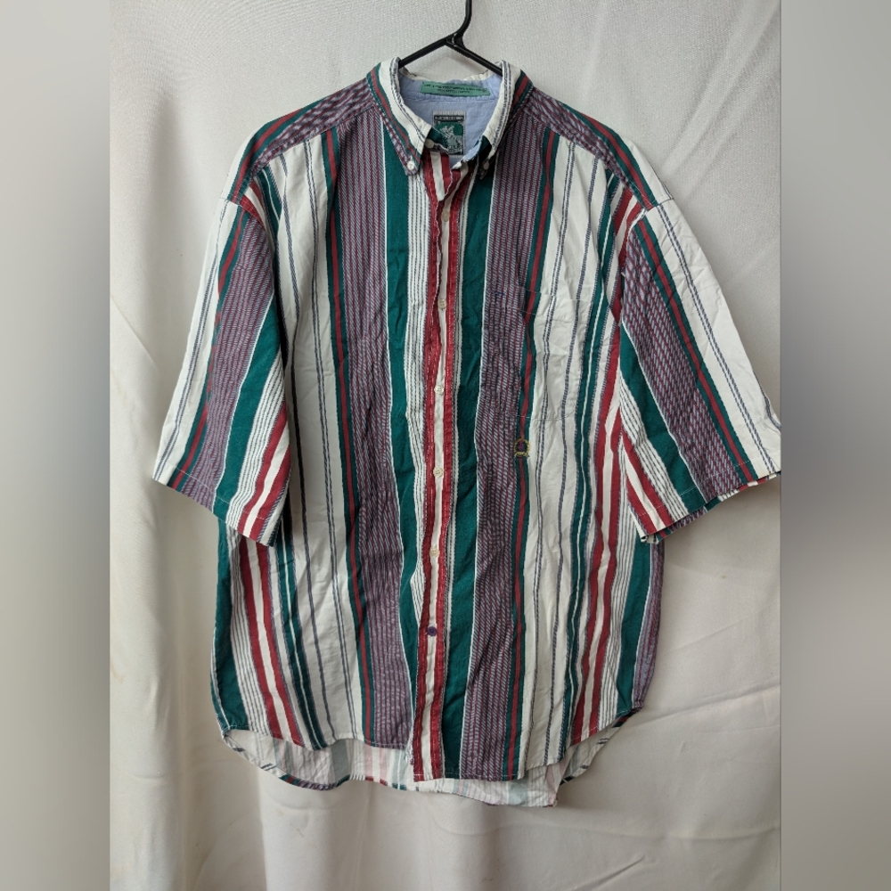 McIntosh And Seymour Soccer Rugby Single Stitch Button Down Shirt